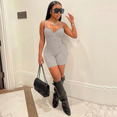 Sling Chest Cup Jumpsuit